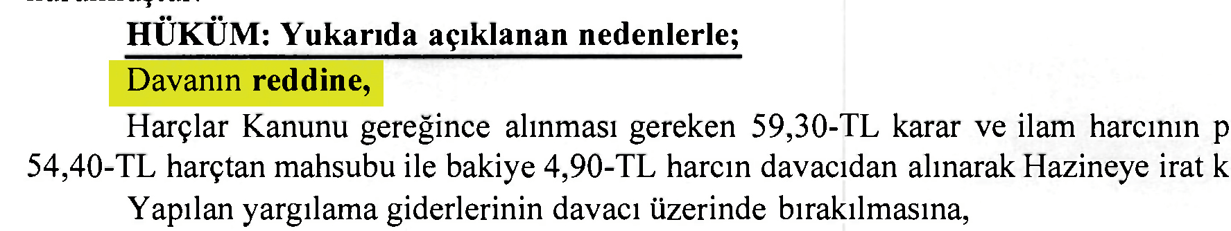 İŞLETMECİ TARAFINDAN AÇILAN DAVANIN